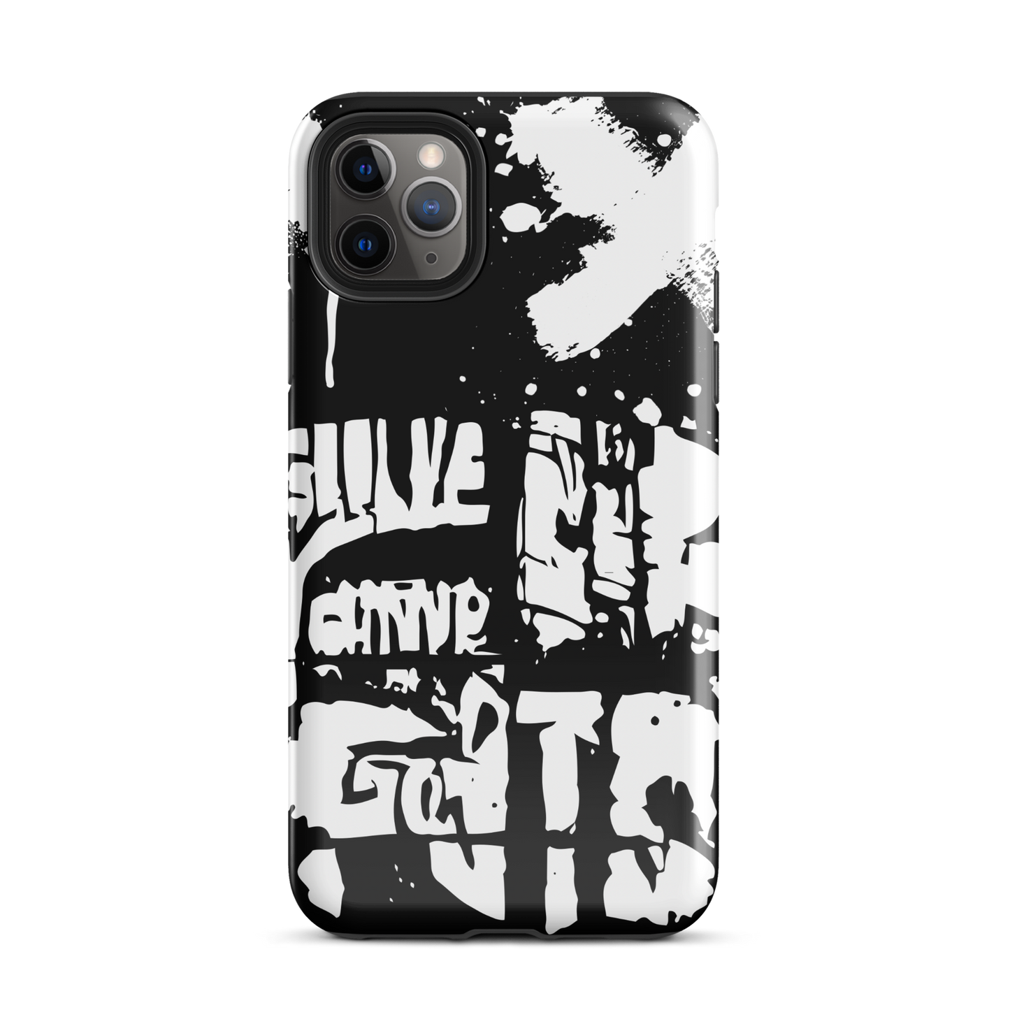 Graffiti Art Black and White Tough Case for iPhone®