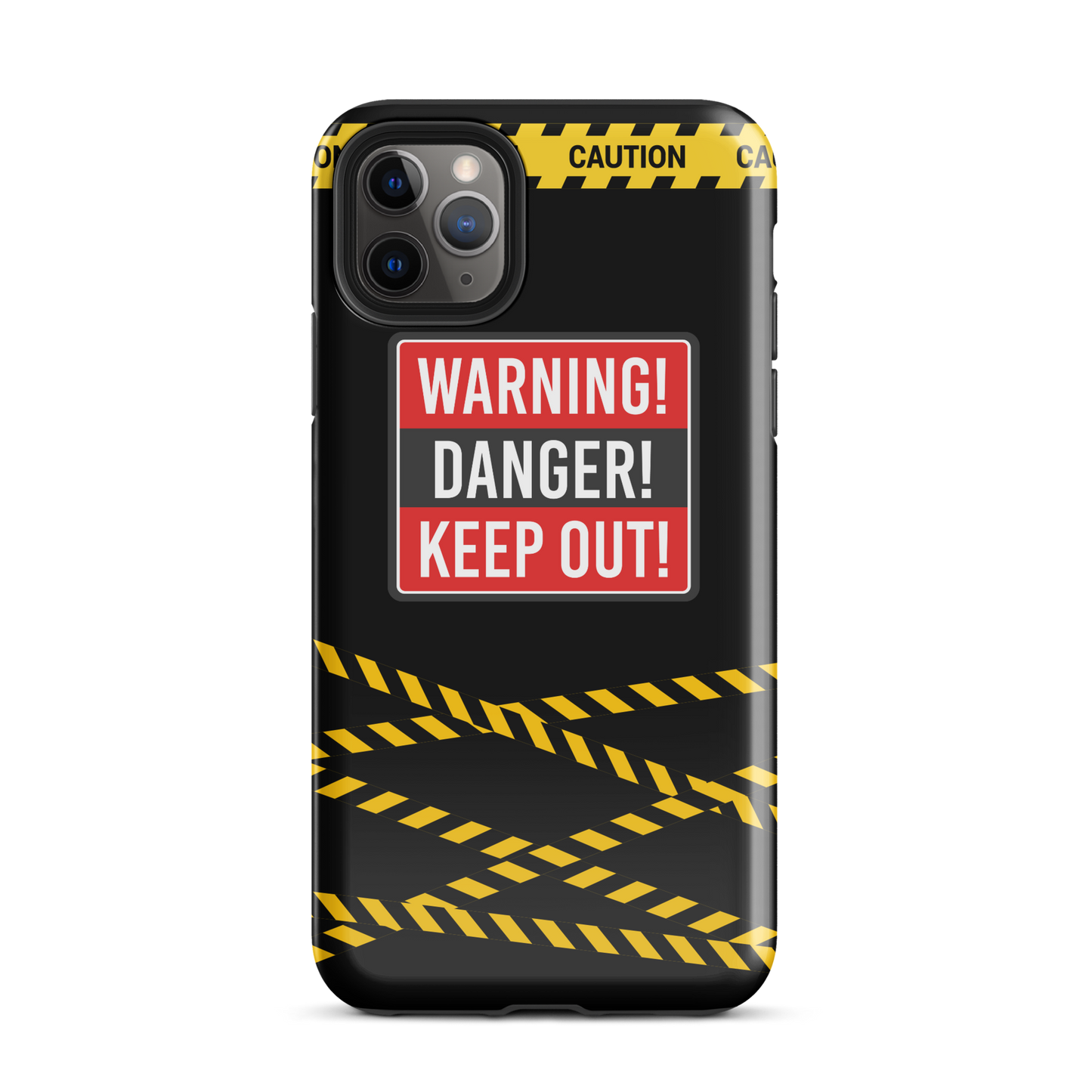 Danger Zone Warning Tough Case for iPhone®