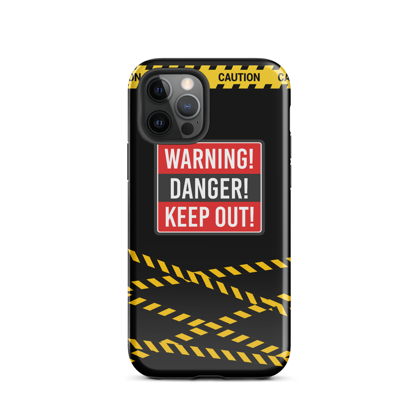 Danger Zone Warning Tough Case for iPhone®