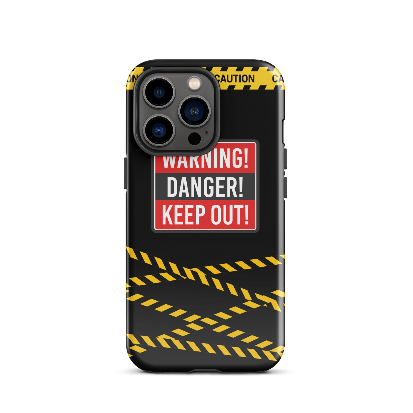 Danger Zone Warning Tough Case for iPhone®