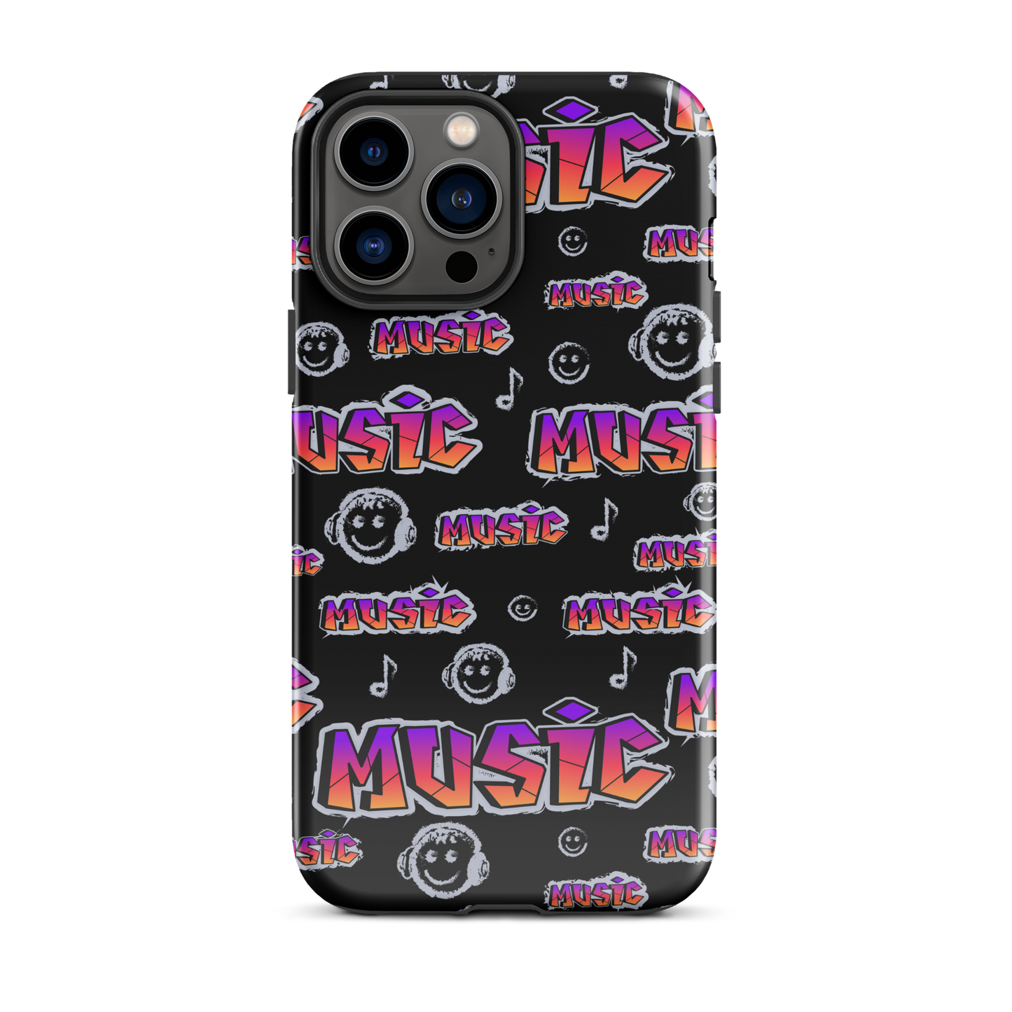 Vibrant Music Graffiti
Tough Case for iPhone®