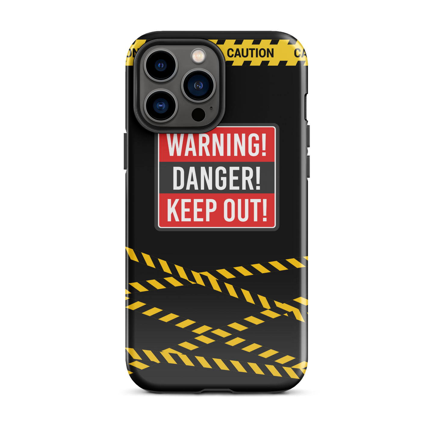 Danger Zone Warning Tough Case for iPhone®