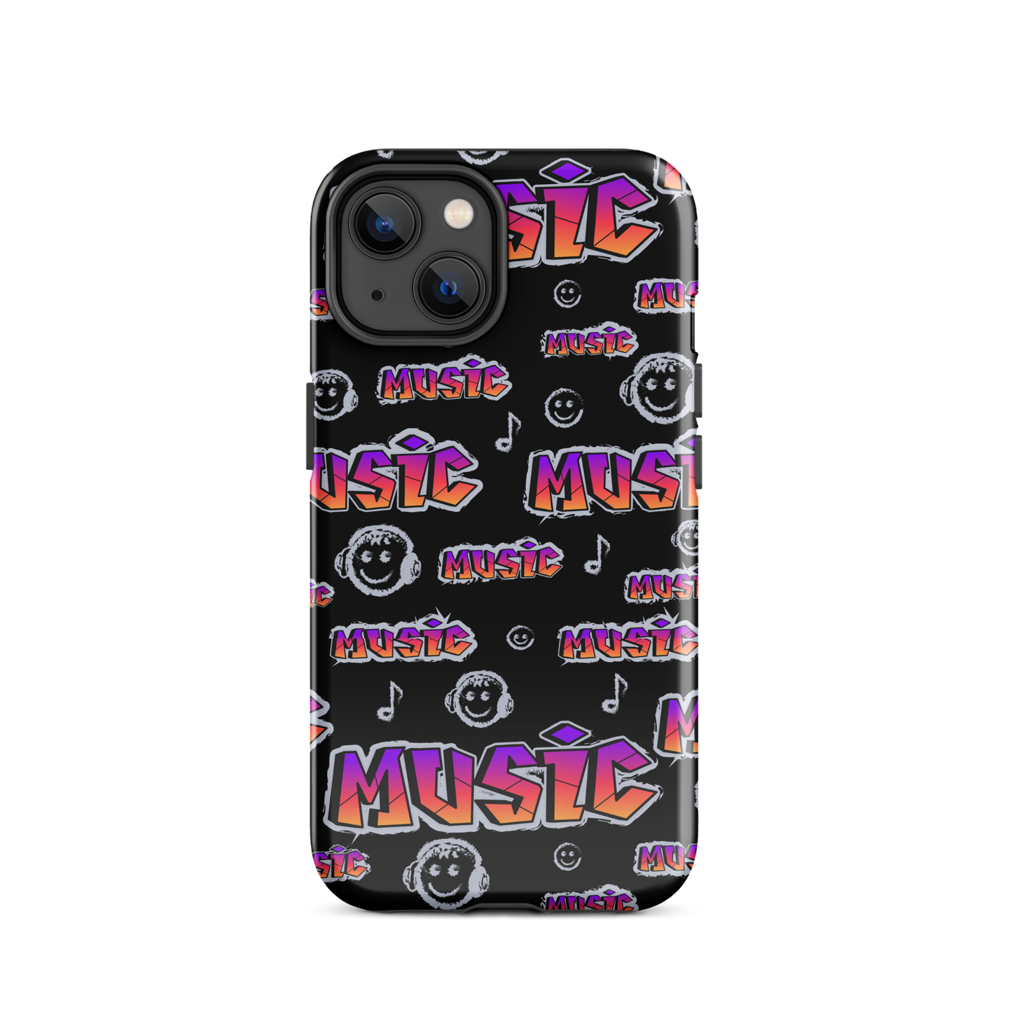 Vibrant Music Graffiti
Tough Case for iPhone®