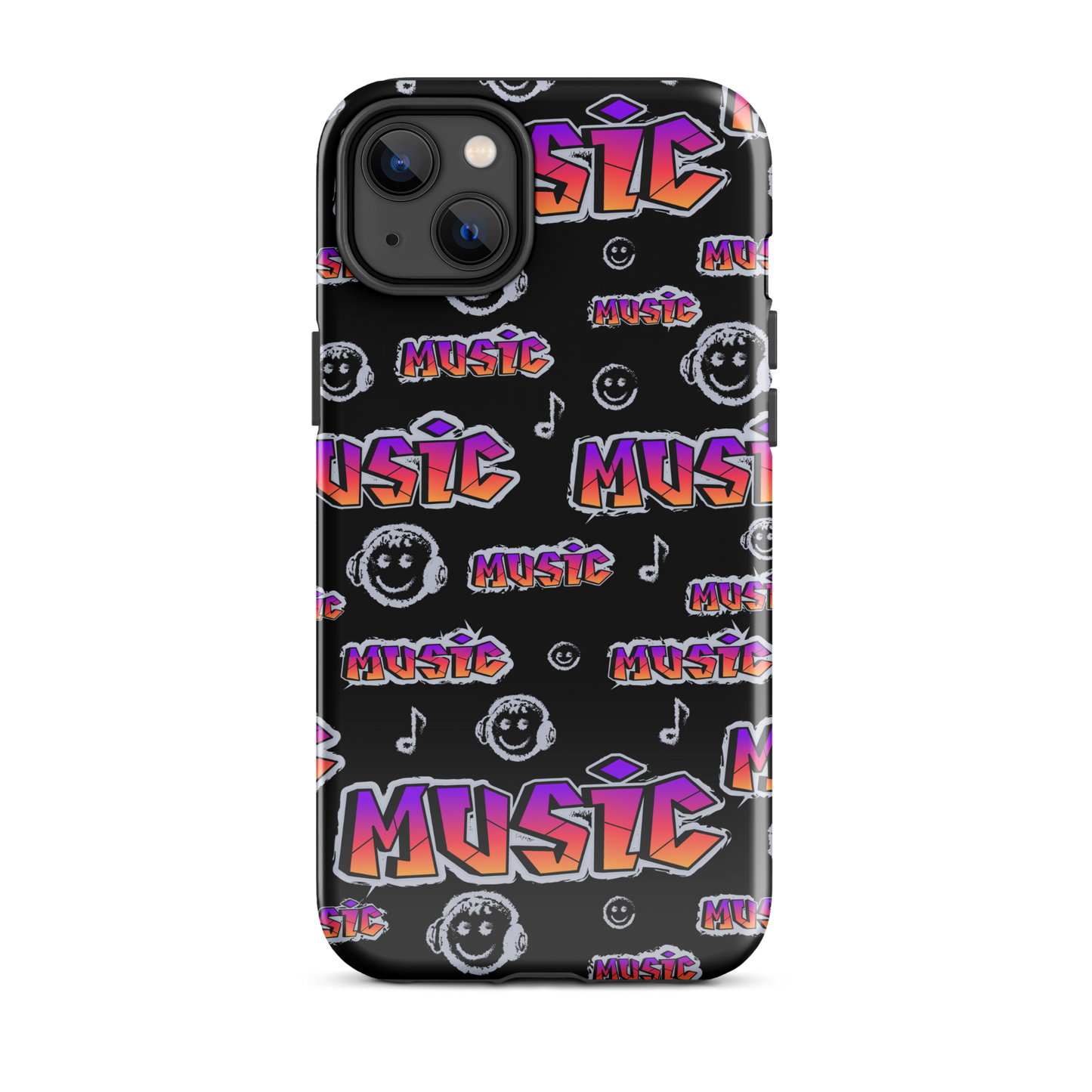 Vibrant Music Graffiti
Tough Case for iPhone®