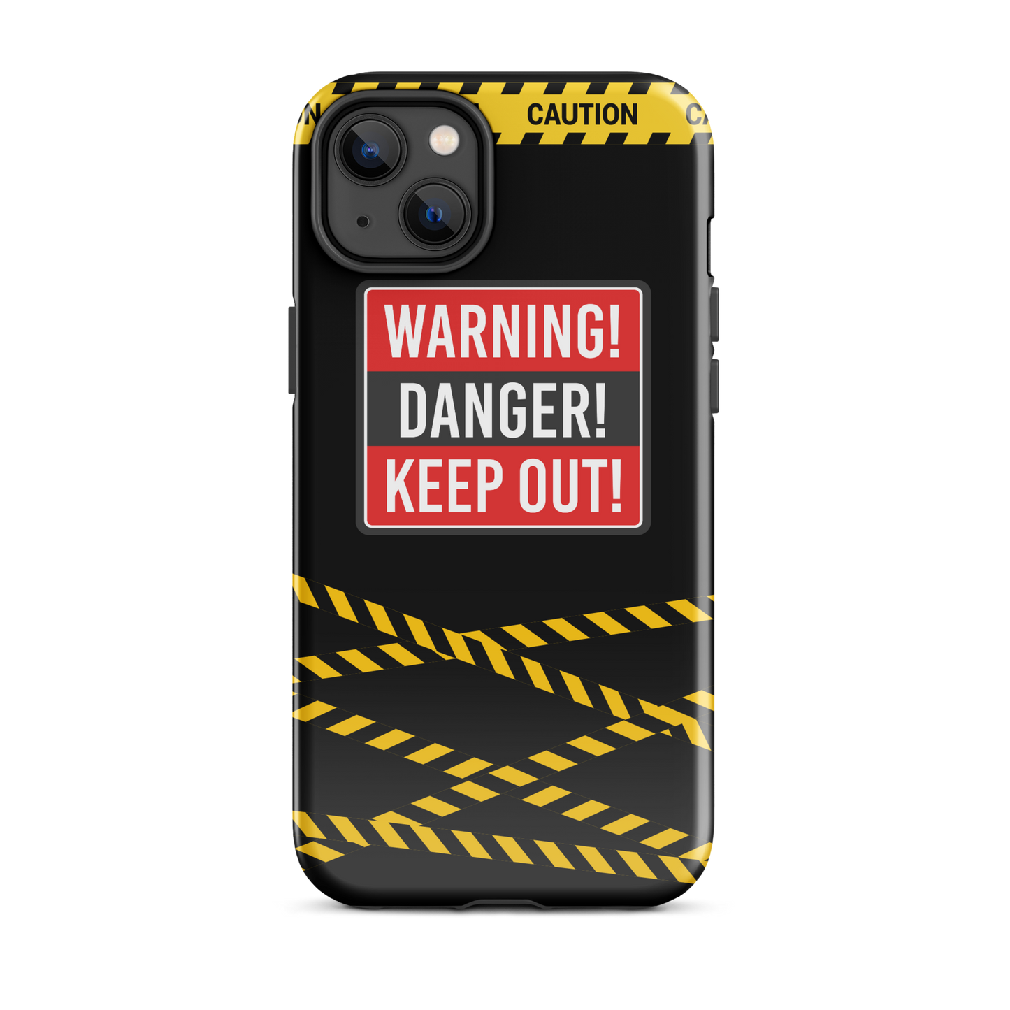 Danger Zone Warning Tough Case for iPhone®
