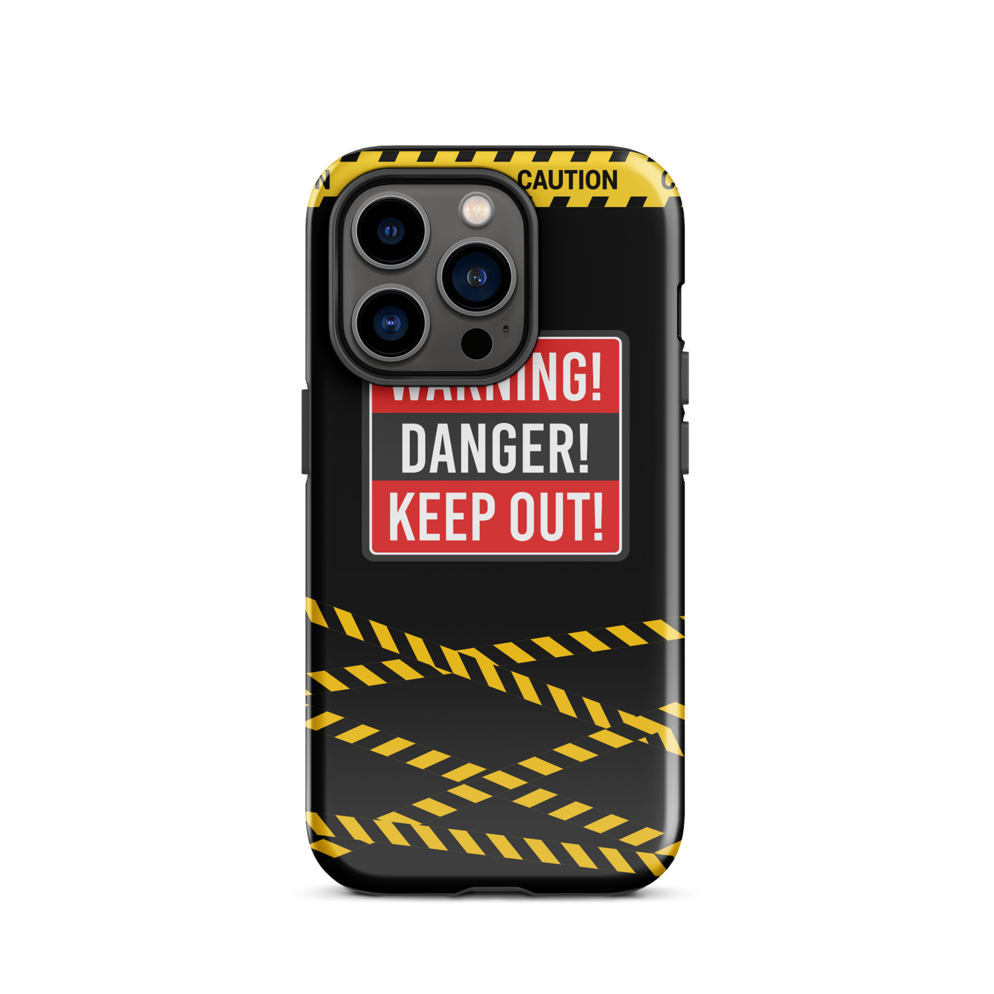Danger Zone Warning Tough Case for iPhone®