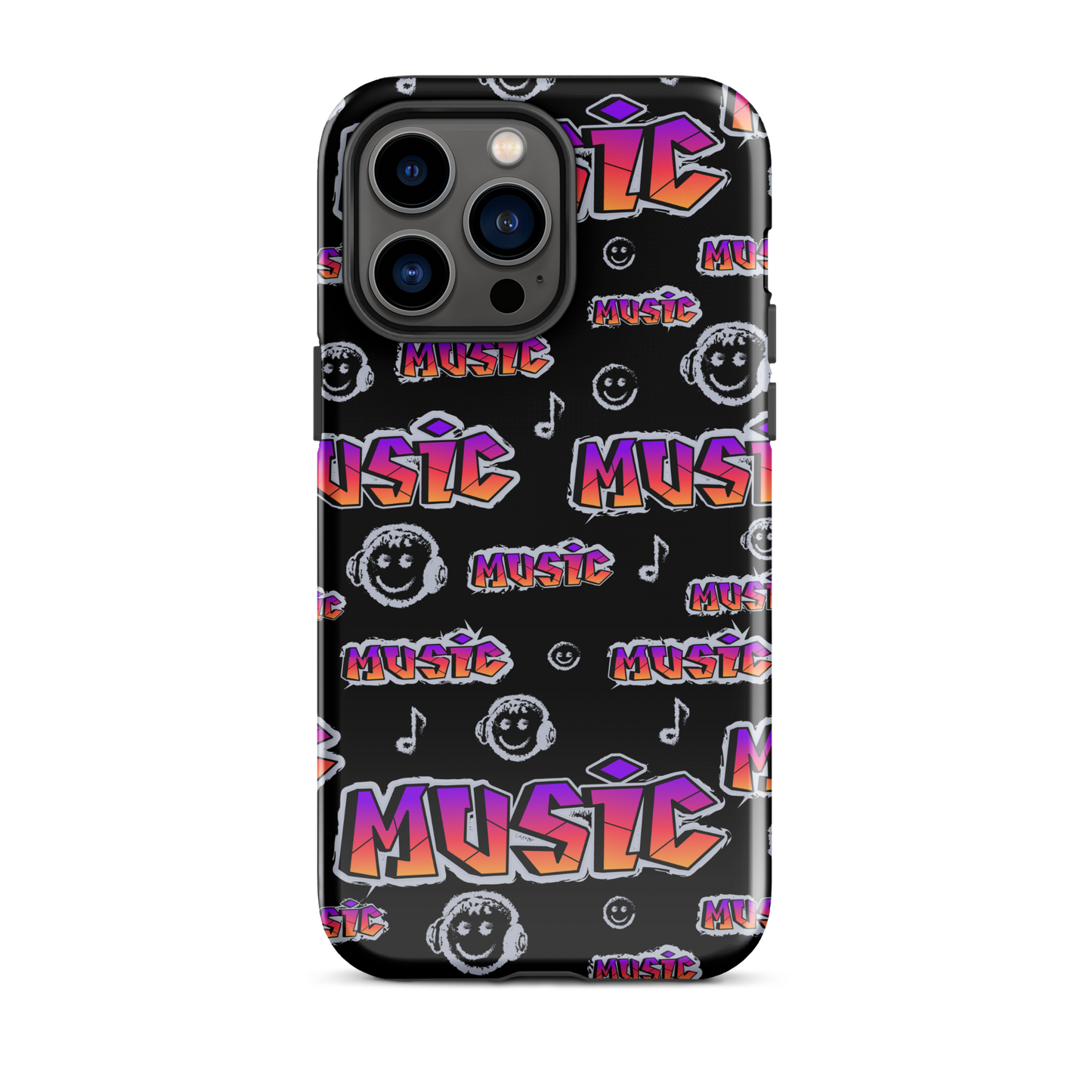 Vibrant Music Graffiti
Tough Case for iPhone®