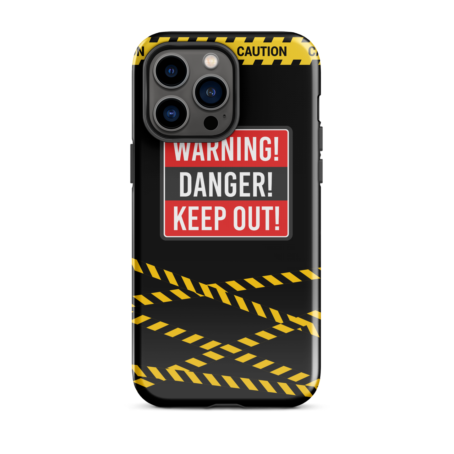 Danger Zone Warning Tough Case for iPhone®