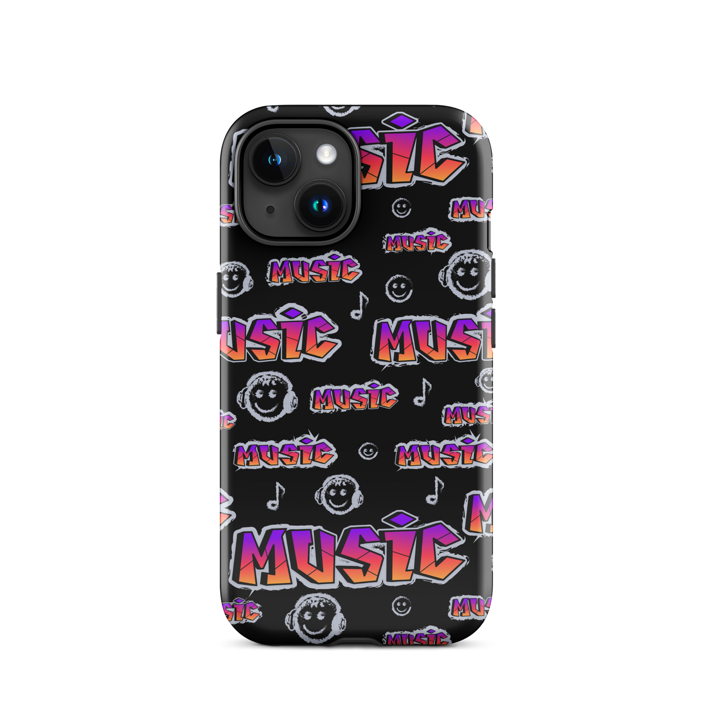 Vibrant Music Graffiti
Tough Case for iPhone®
