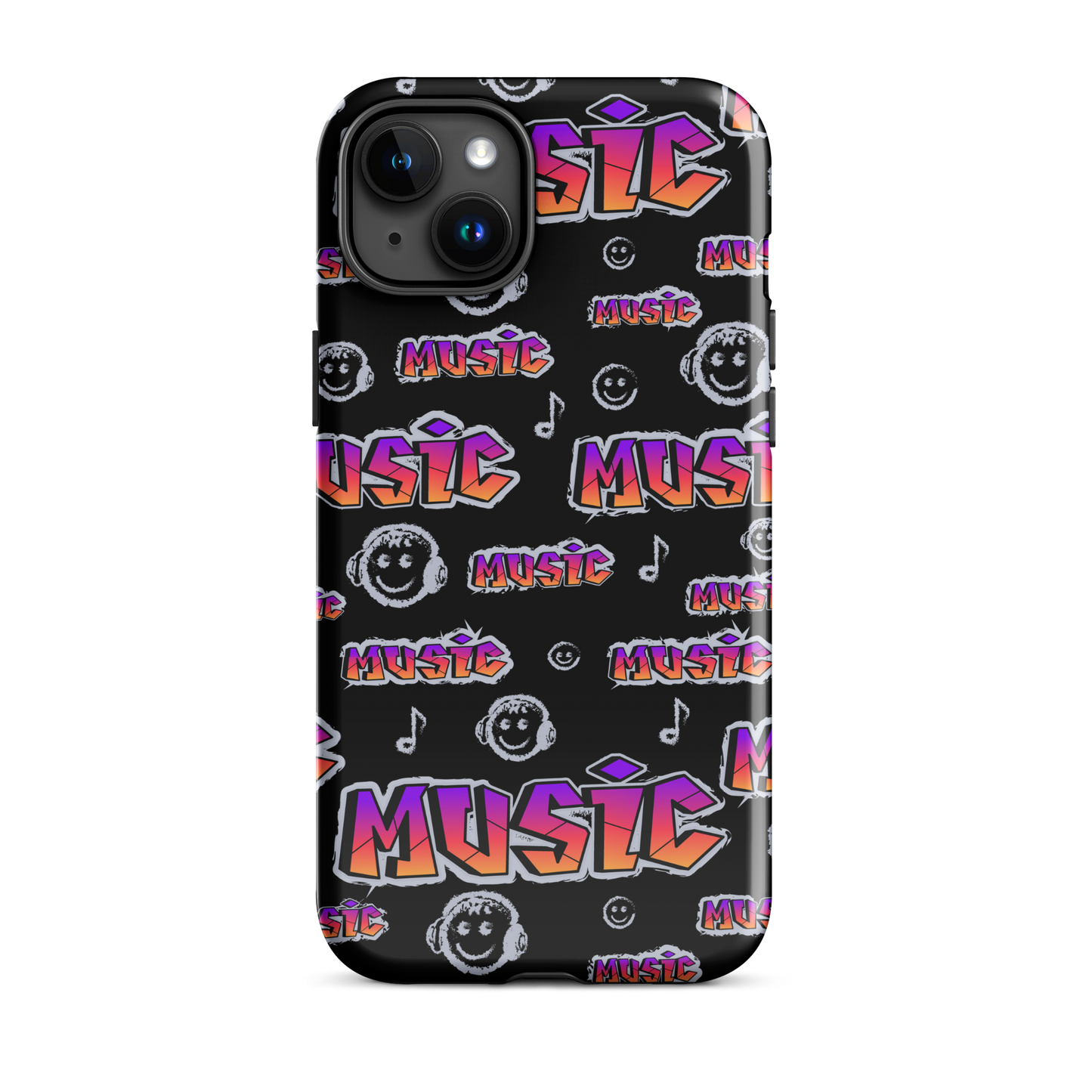 Vibrant Music Graffiti
Tough Case for iPhone®