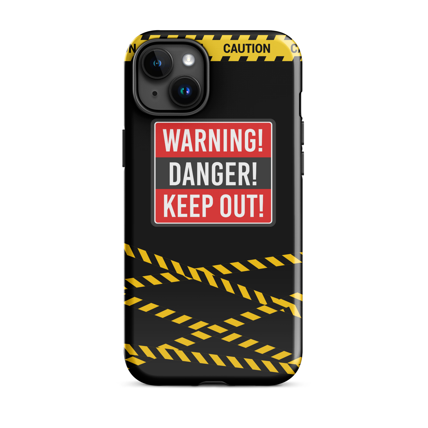 Danger Zone Warning Tough Case for iPhone®