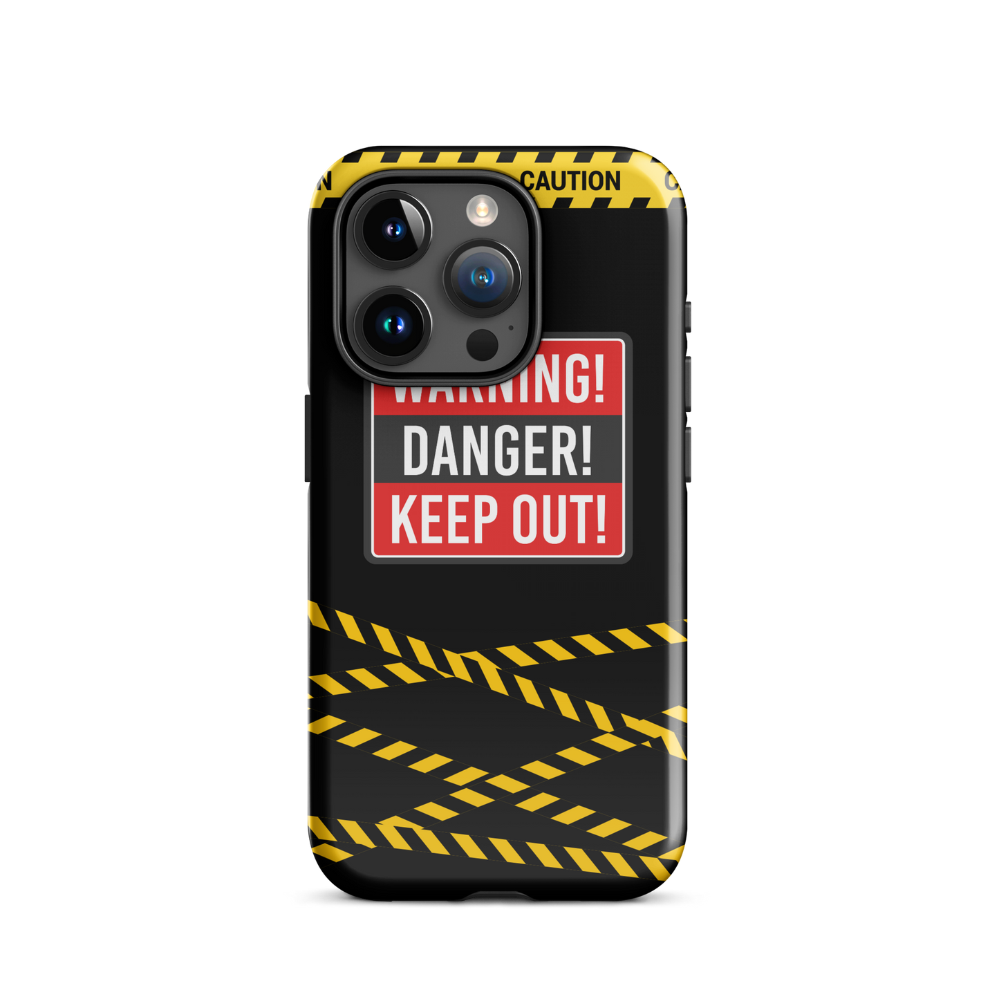 Danger Zone Warning Tough Case for iPhone®