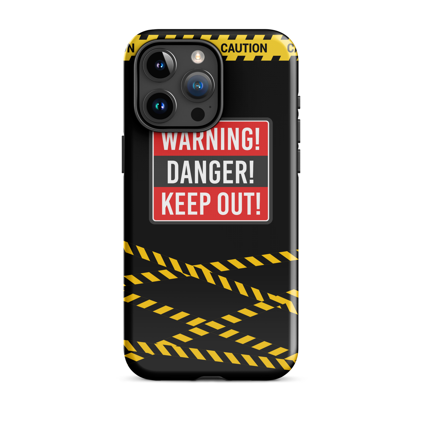 Danger Zone Warning Tough Case for iPhone®