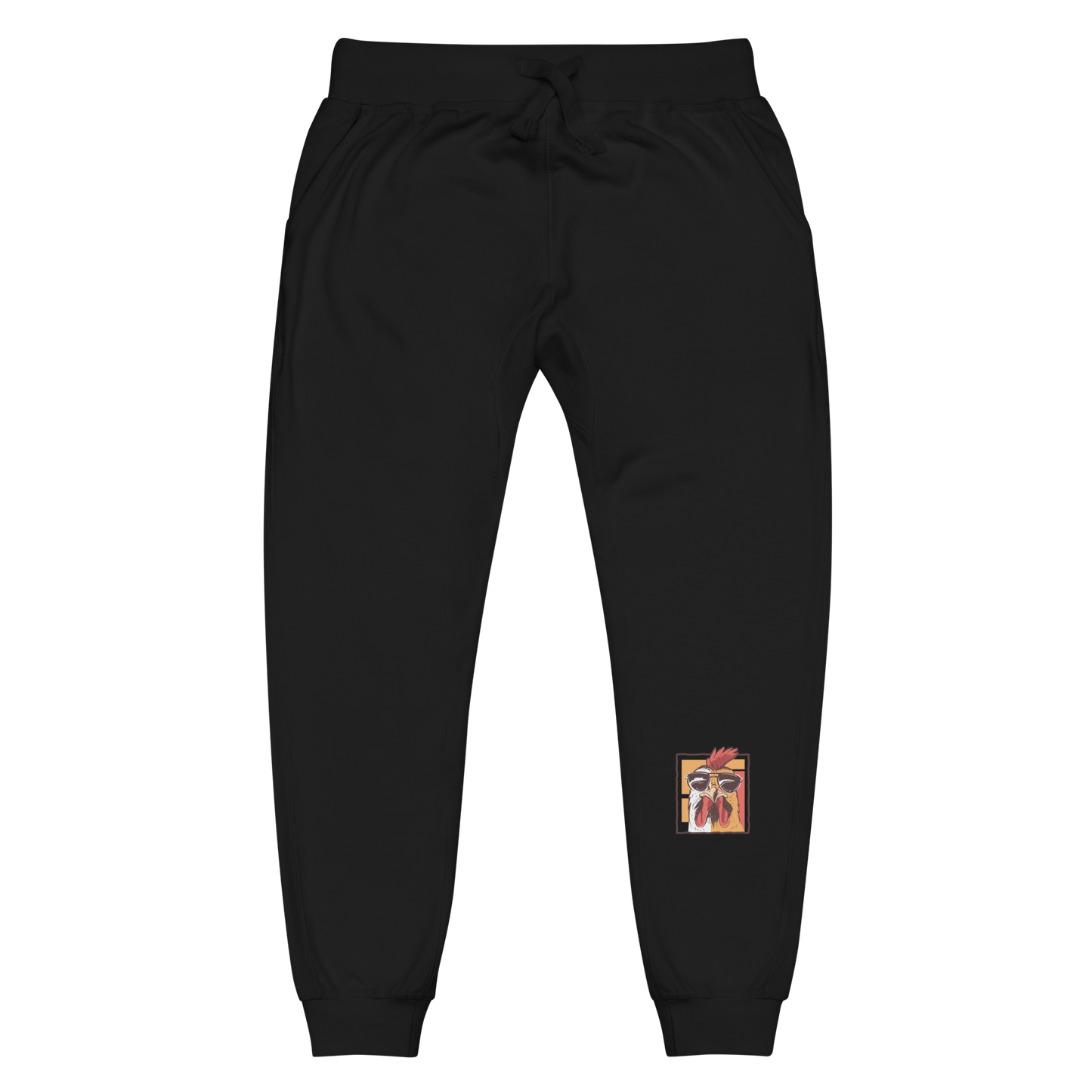 Cool Rooster fleece sweatpants