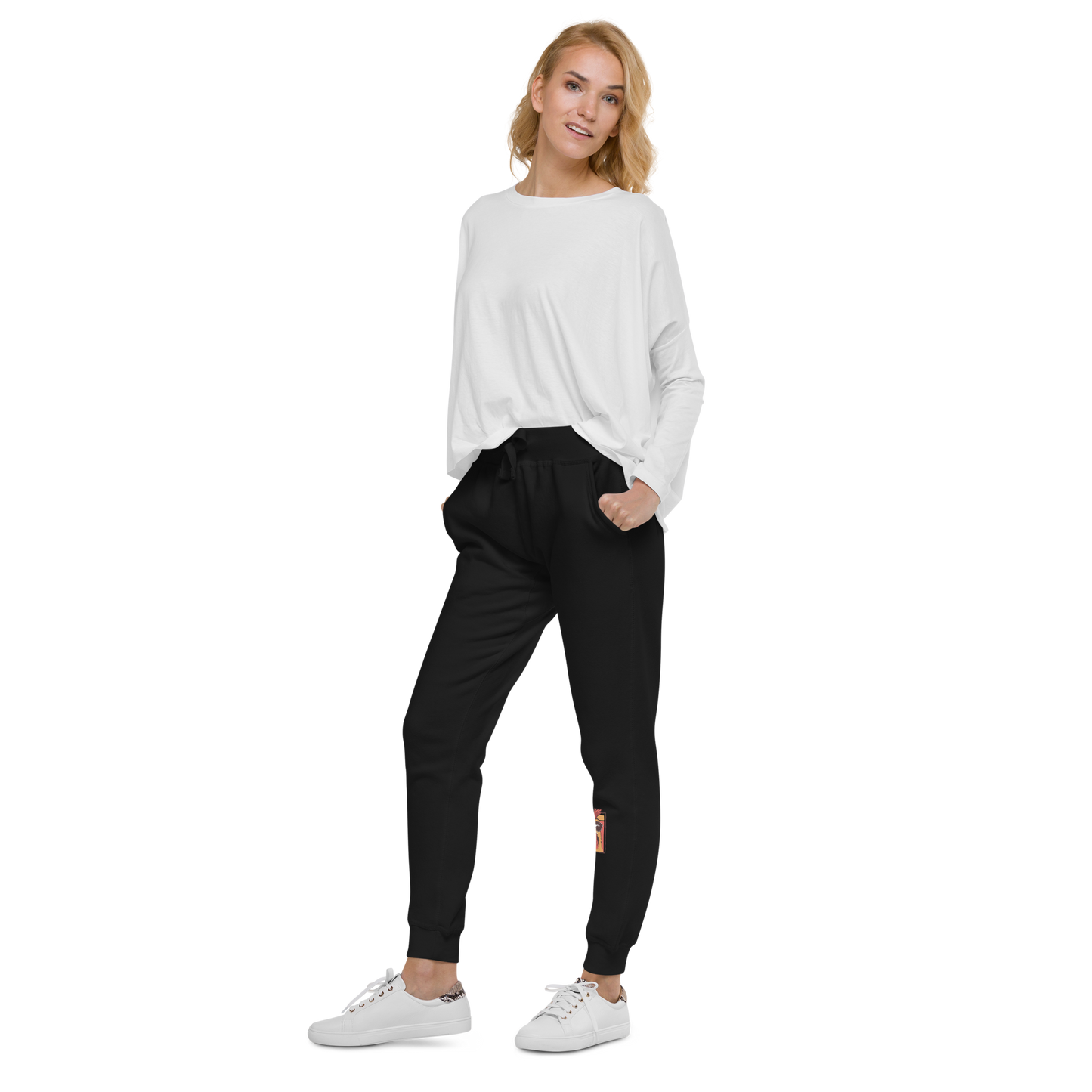 Cool Rooster fleece sweatpants