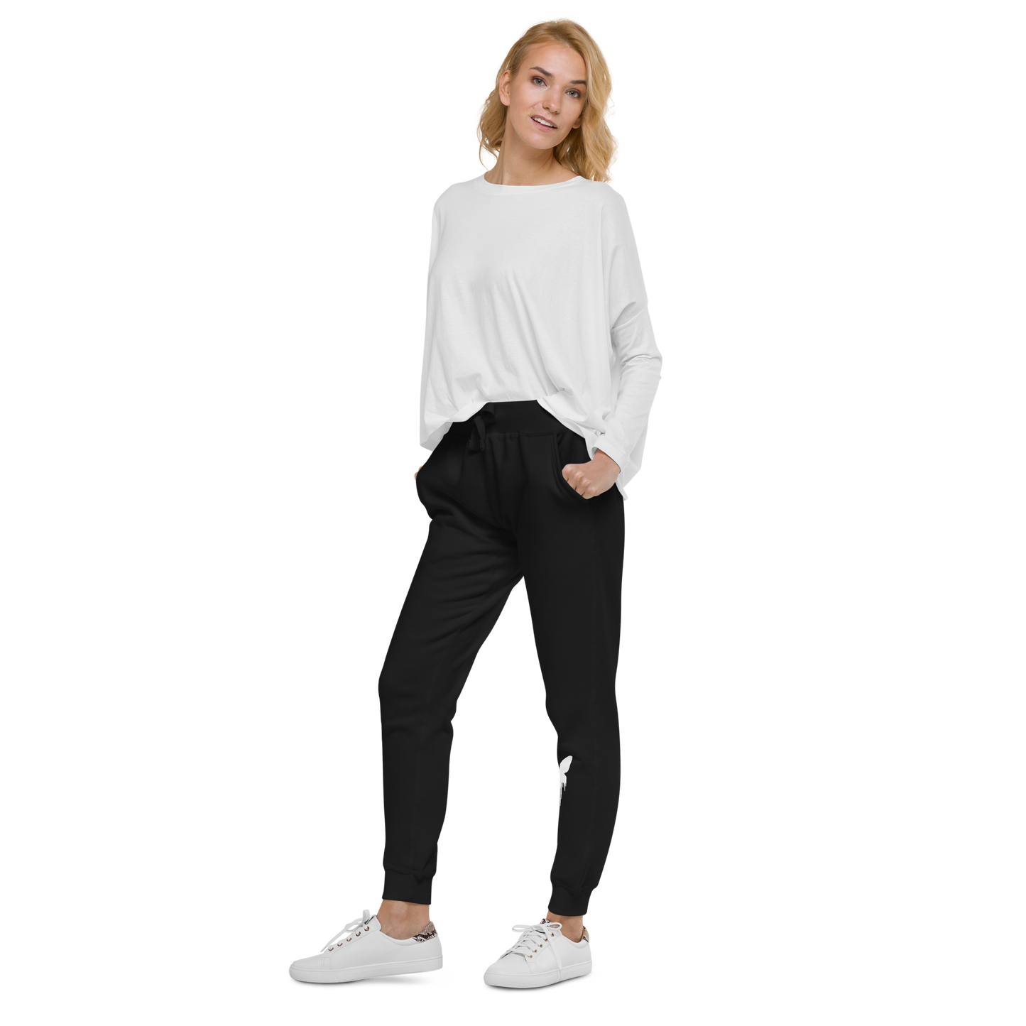 Butterfly Unisex fleece sweatpants