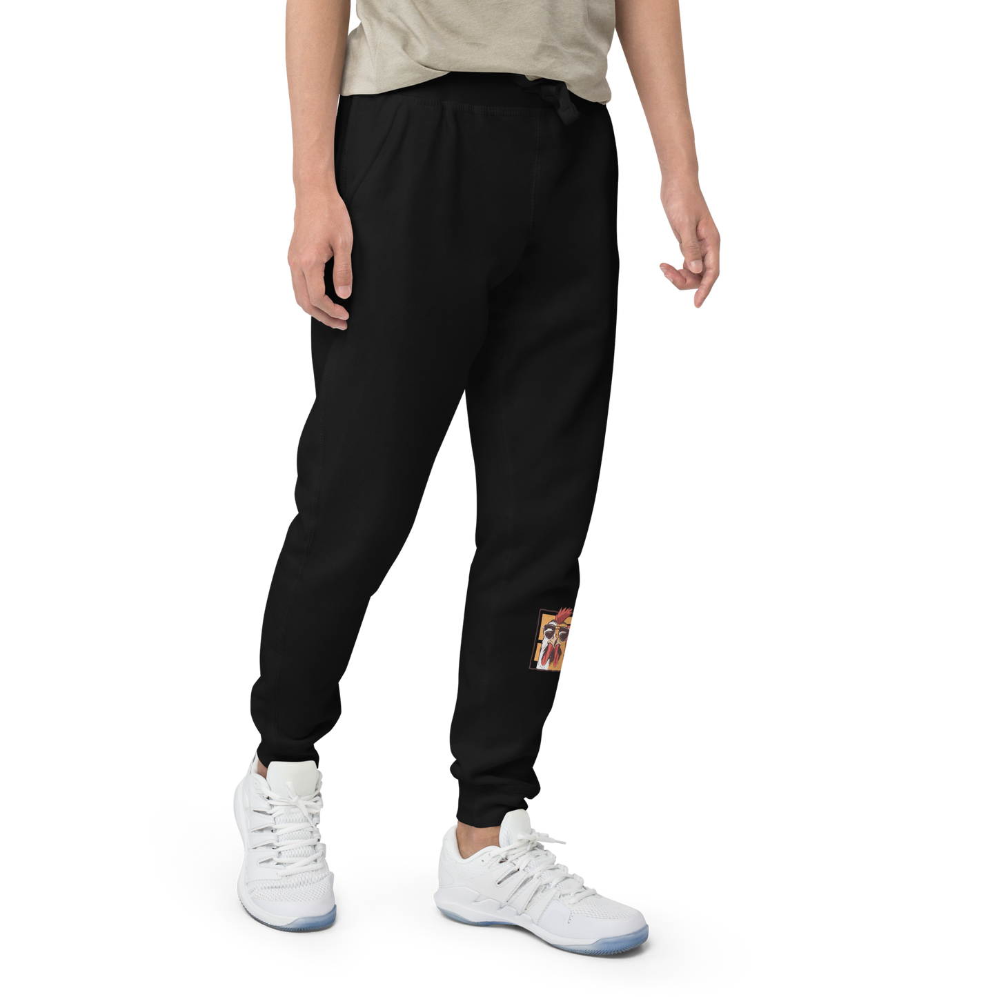 Cool Rooster fleece sweatpants