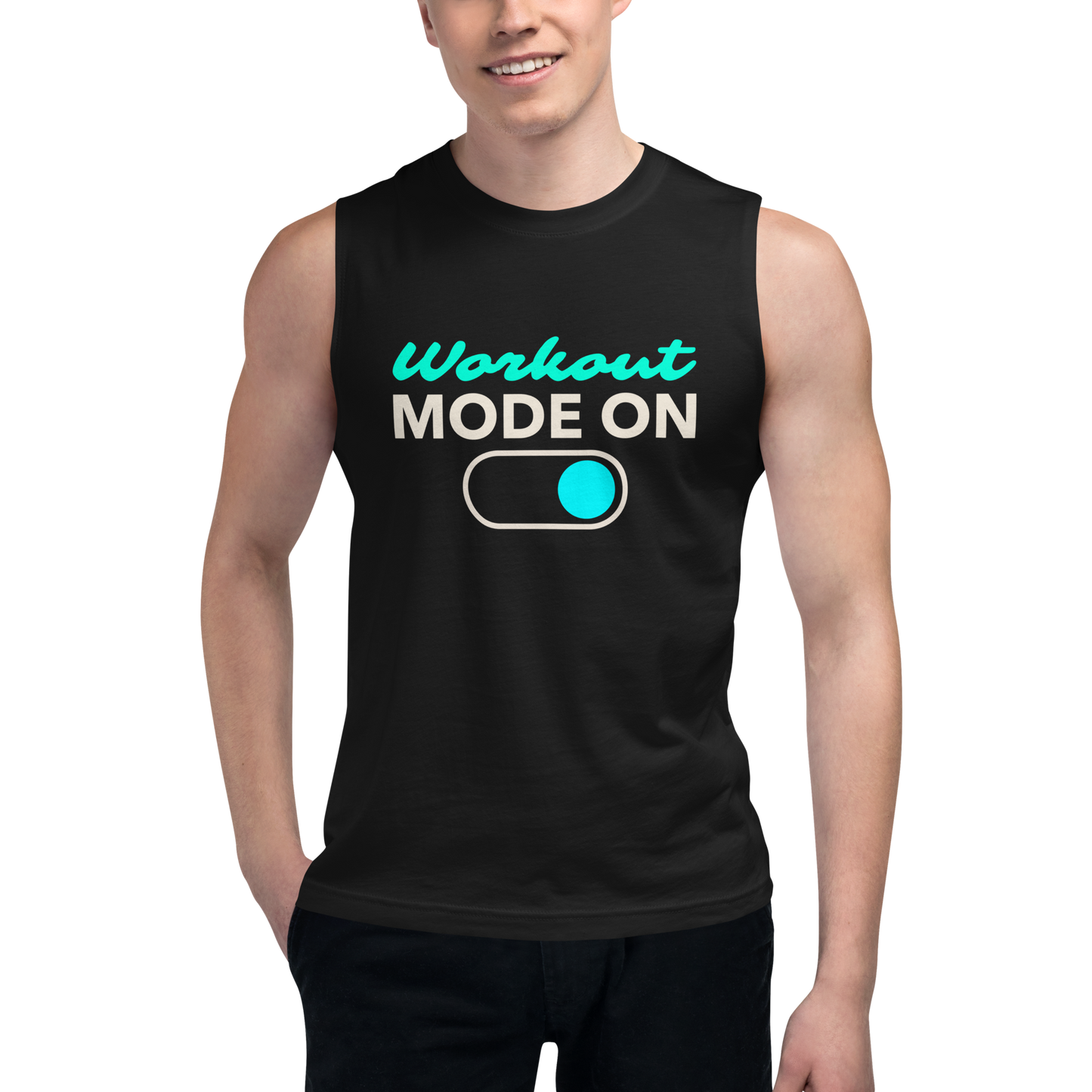 Workout Mode ON Muscle Shirt