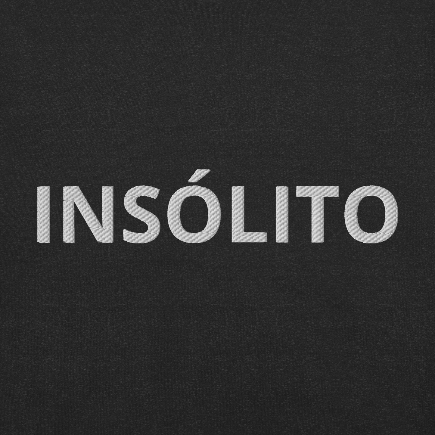 INSÓLITO Black t-shirt