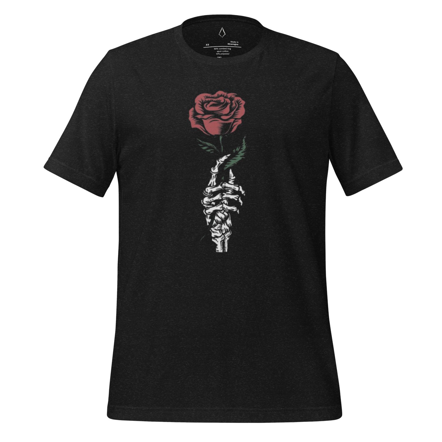 Skull Hand Roses Unisex t-shirt