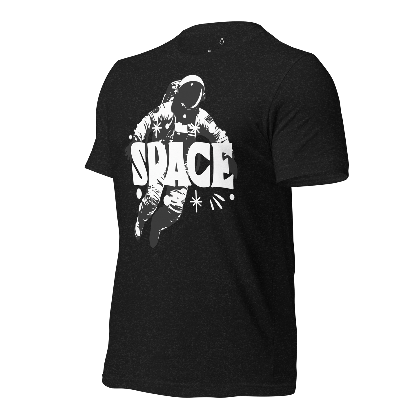 Space man and stars t-shirt