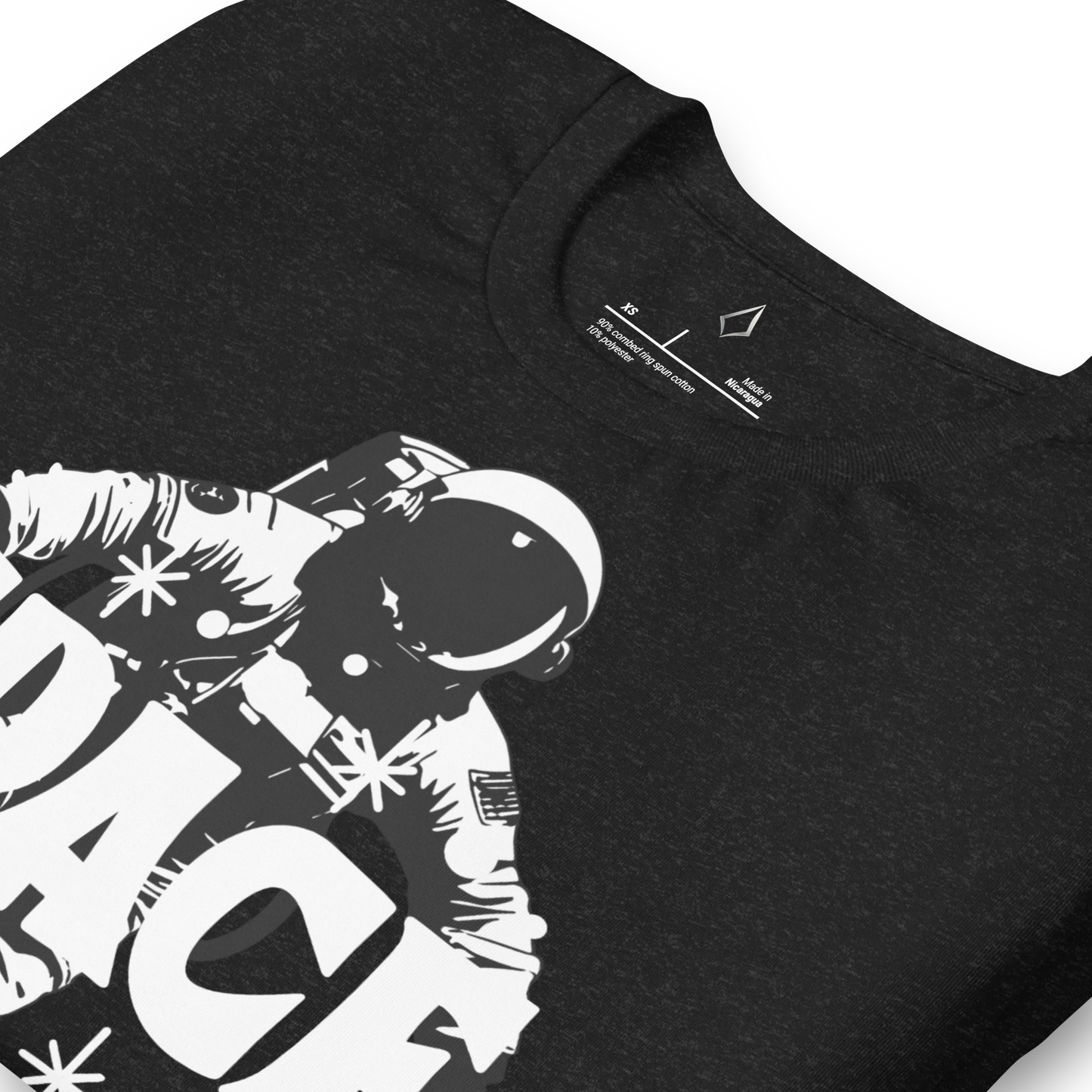 Space man and stars t-shirt
