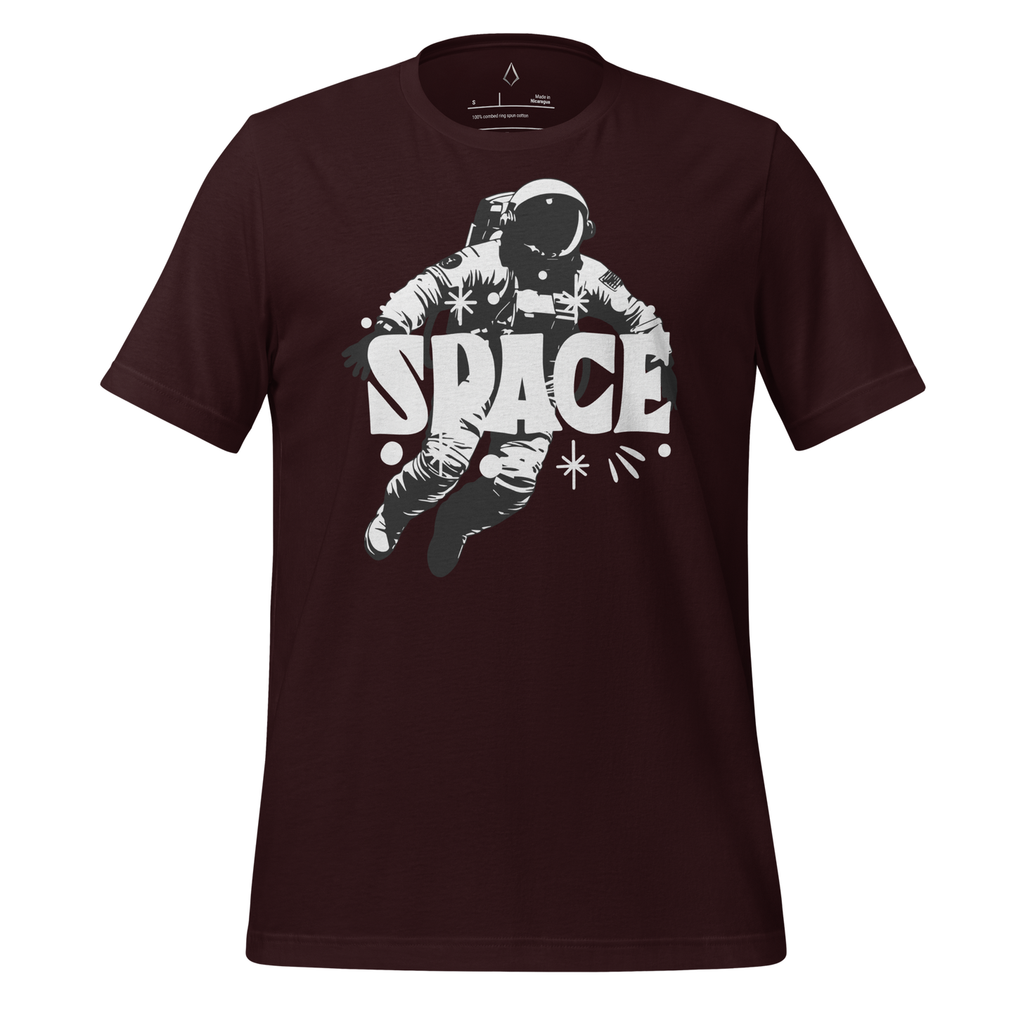 Space man and stars t-shirt