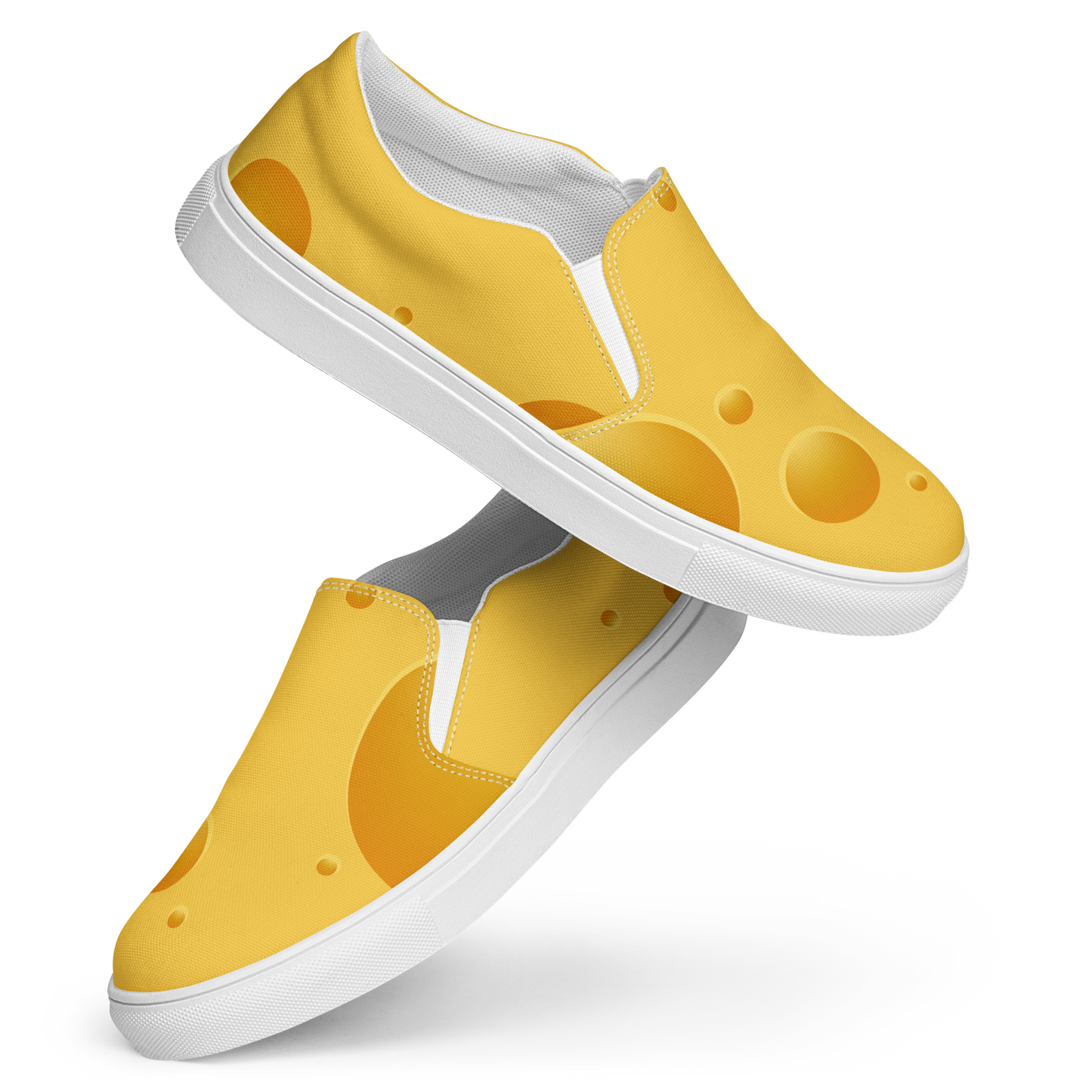 Cheese Women’s slip-on canvas shoes