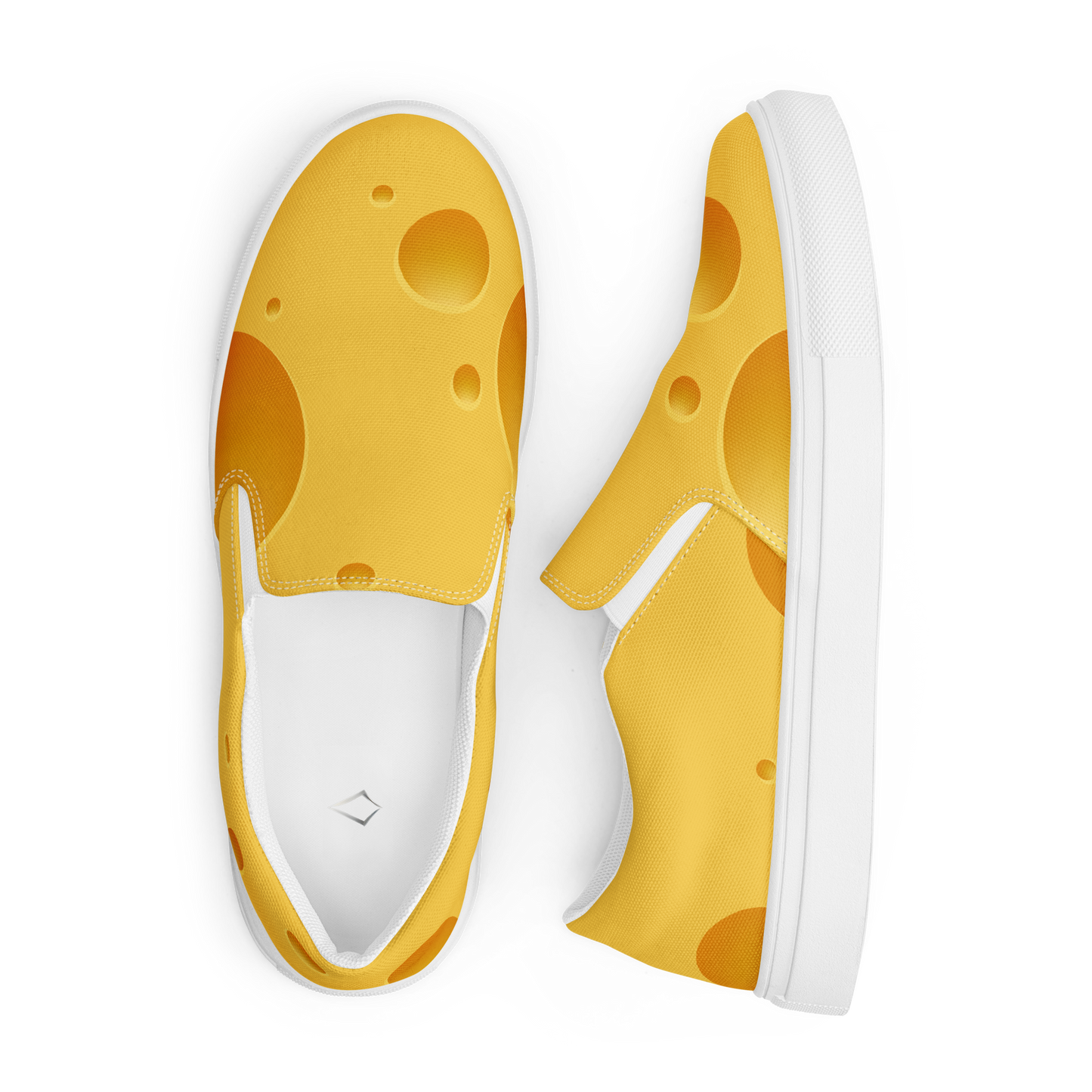 Cheese Women’s slip-on canvas shoes