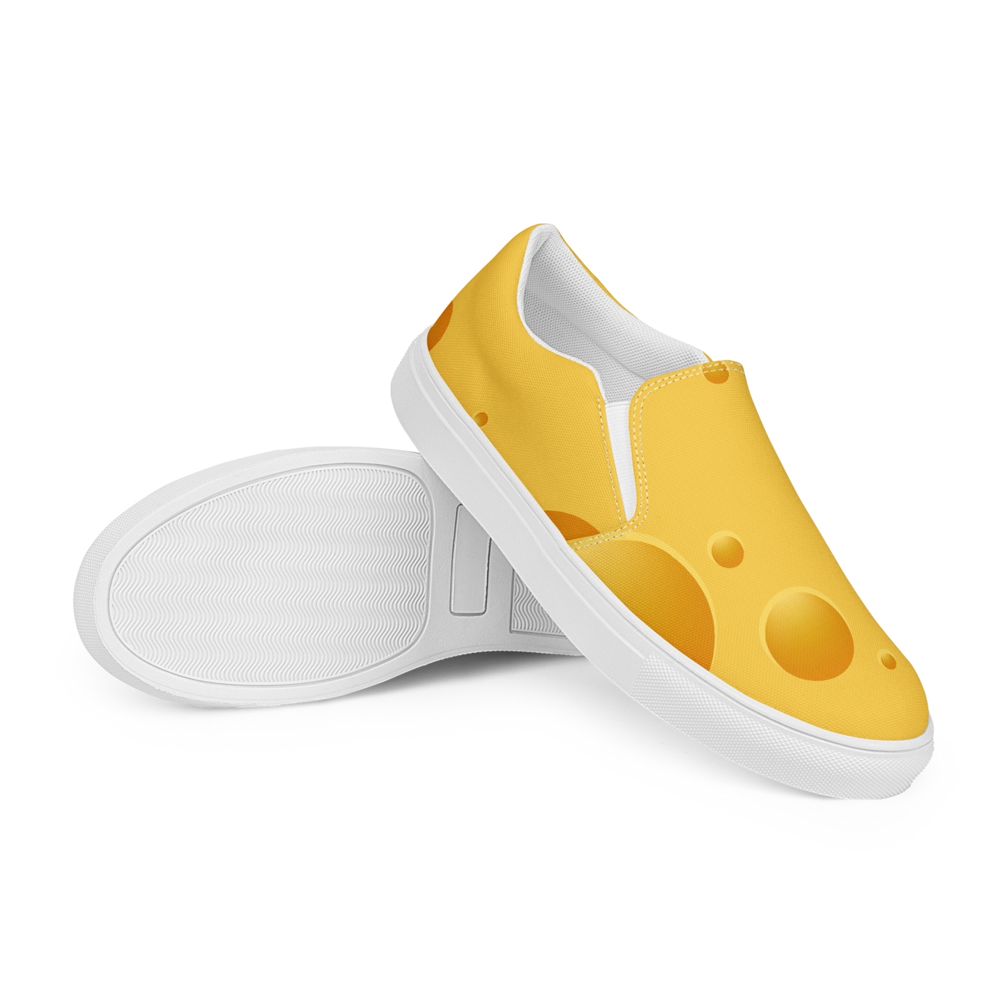 Cheese Women’s slip-on canvas shoes