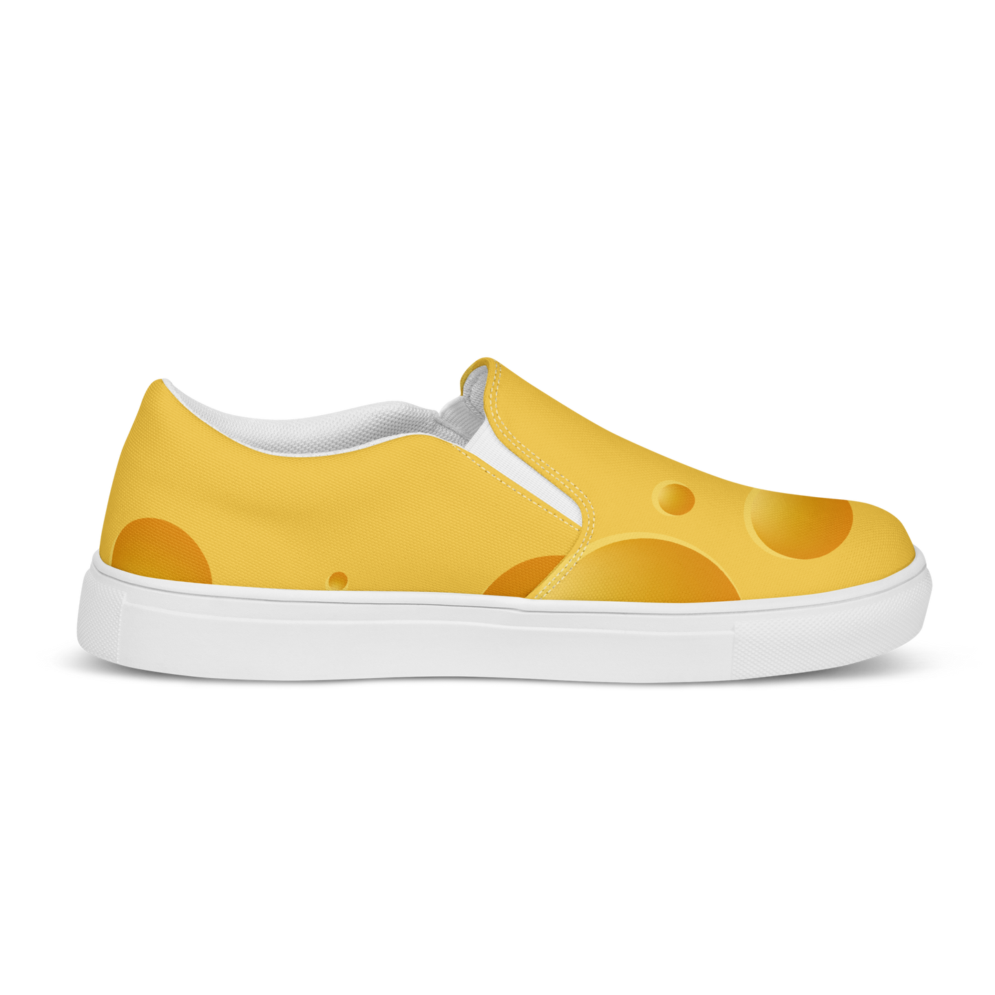 Cheese Women’s slip-on canvas shoes