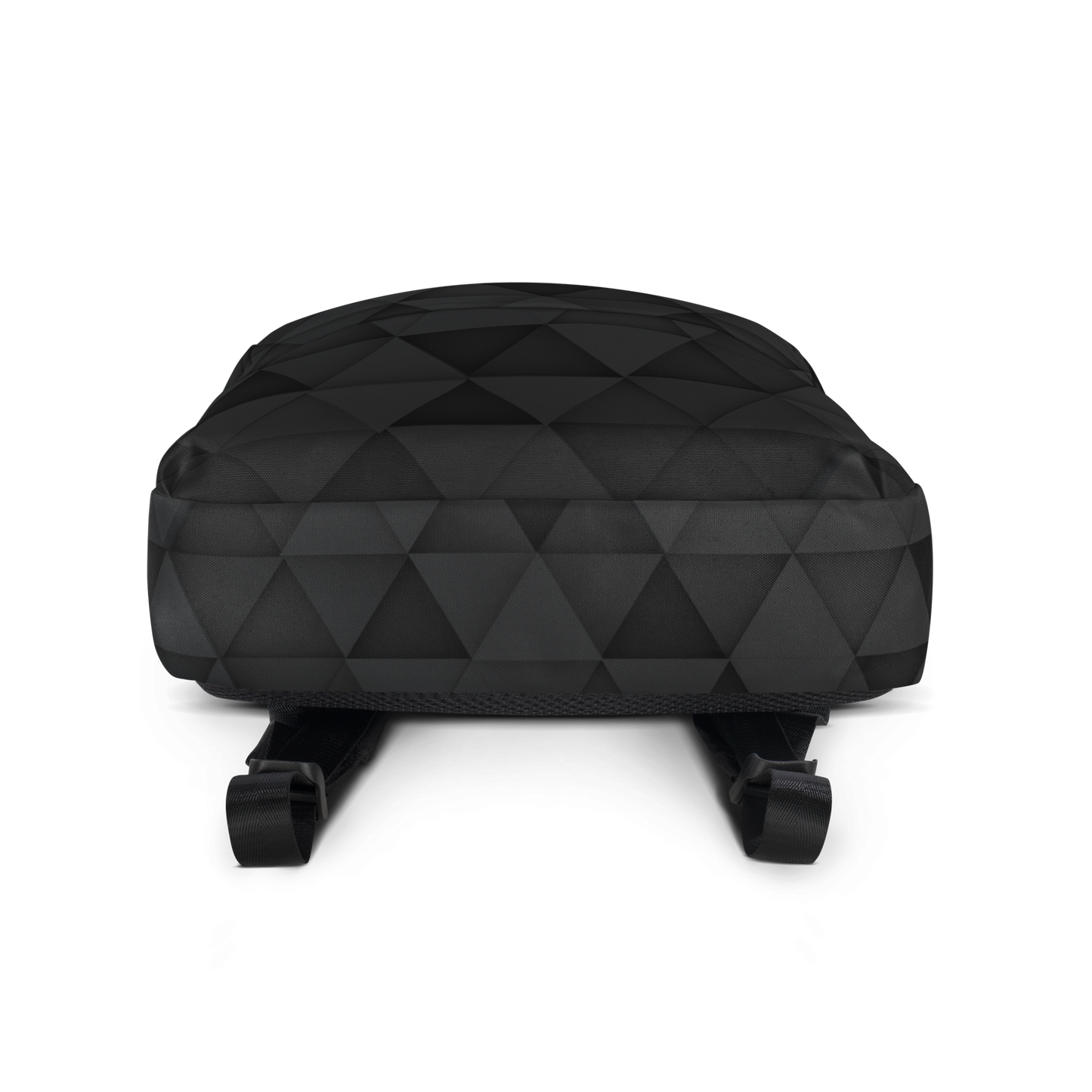 Geometric Black Backpack