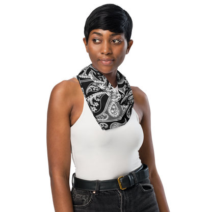 Black paisley bandana