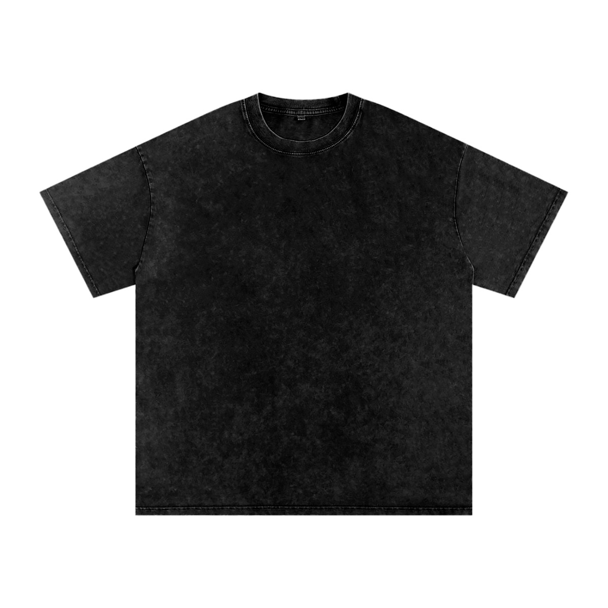 Ironic Fact Snow Washed Oversized Cotton T-Shirt