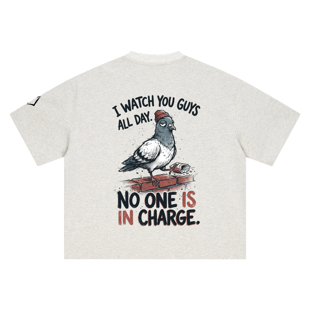 Pigeon Boss Boxy Oversized T-Shirt