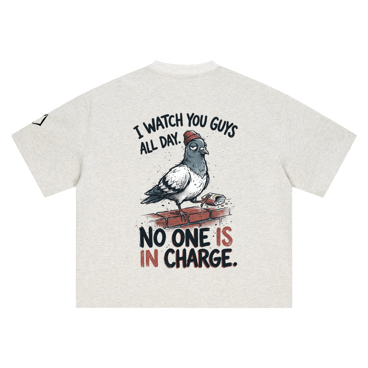 Pigeon Boss Boxy Oversized T-Shirt