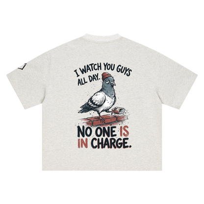 Pigeon Boss Boxy Oversized T-Shirt