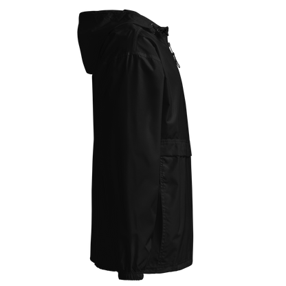 Obsidian chic Embroidered Champion Packable Jacket