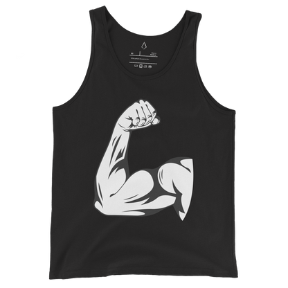 Bold Muscle Arm Graphic Tank Top