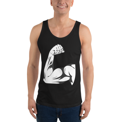 Bold Muscle Arm Graphic Tank Top