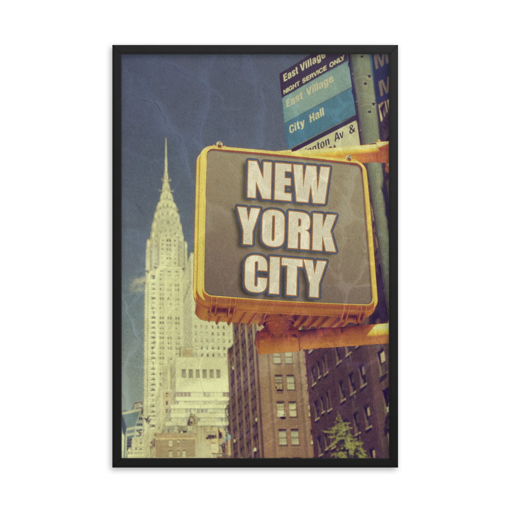 New York Vintage poster
