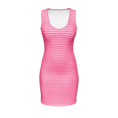Lined Pink Bodycon dress