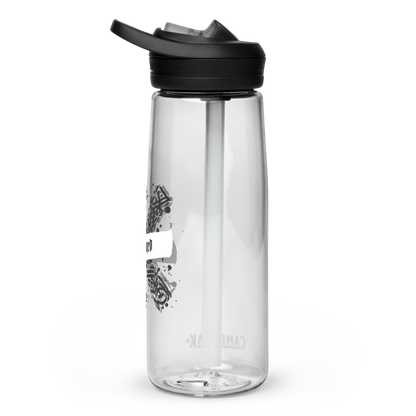 Destroyed design Sports water bottle