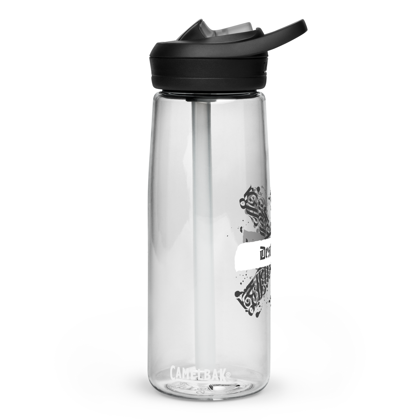 Destroyed design Sports water bottle