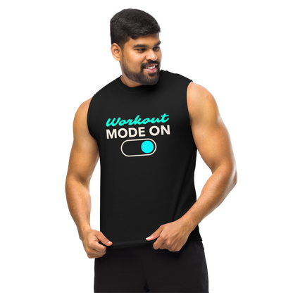 Workout  Mode ON Muscle Shirt