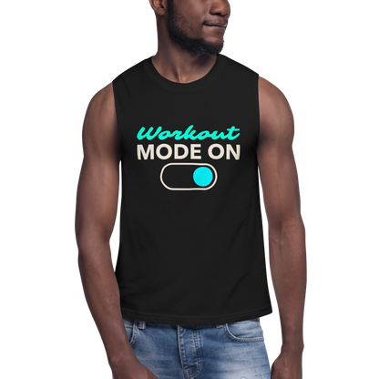 Workout  Mode ON Muscle Shirt