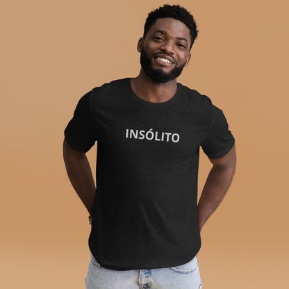 INSÓLITO Black t-shirt