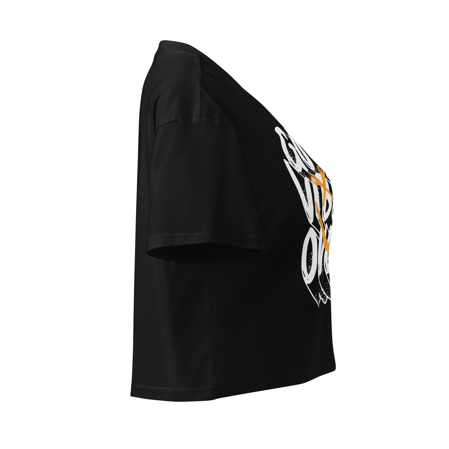 Good Vibes Only Women’s crop top