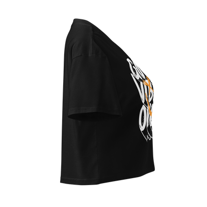 Good Vibes Only Women’s crop top